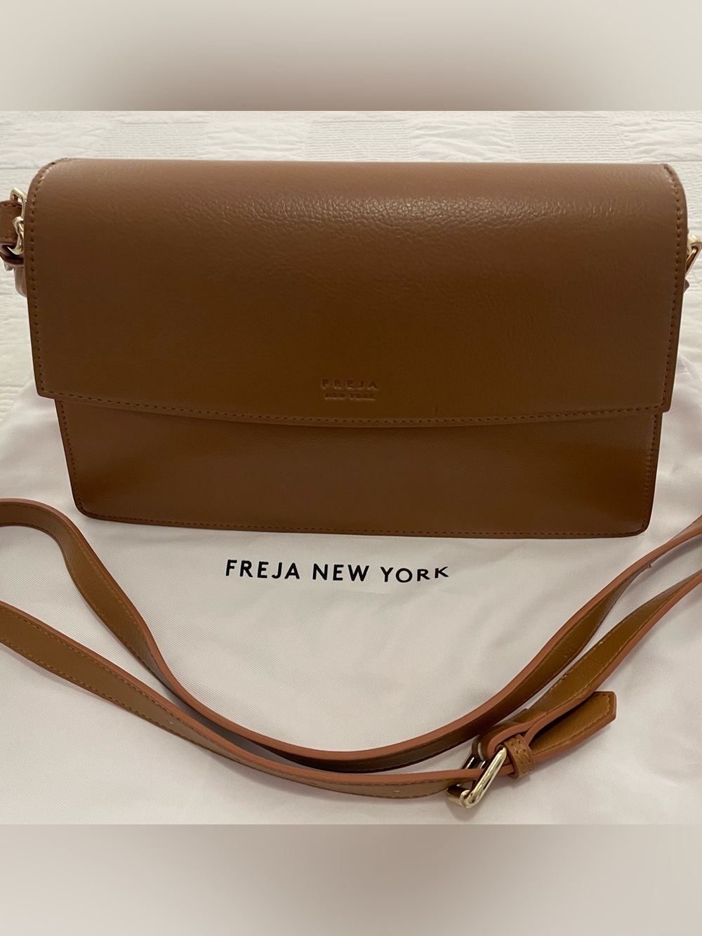 FREJA New York Pecan Mini Shoulder/ Crossbody Bag